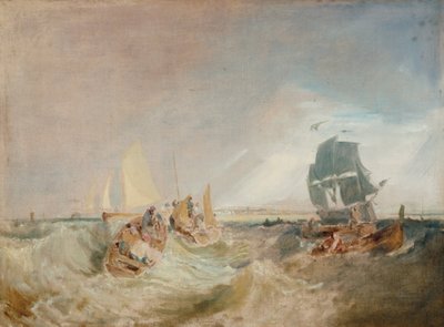 Schiffe an der Mündung der Themse von Joseph Mallord William Turner